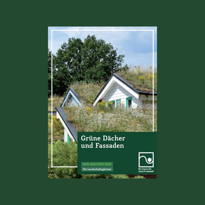 Broschüre Grüne Dächer und Fassaden als E-Paper und als Download