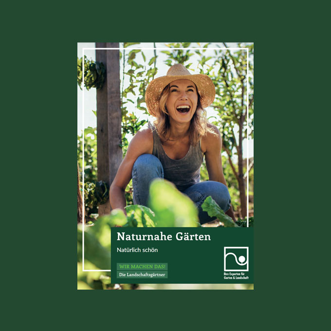 Broschüre Naturnahe Gärten als E-Paper und als Download