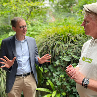 B_I galabau im Gespräch mit Dr. Guido Glania