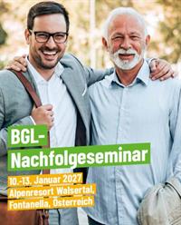 Zielgruppe - potenzielle Nachfolgerinnen und Nachfolger!
Unternehmensnachfolge richtig planen und umsetzen Save the date! 10. bis 13. Januar 2027