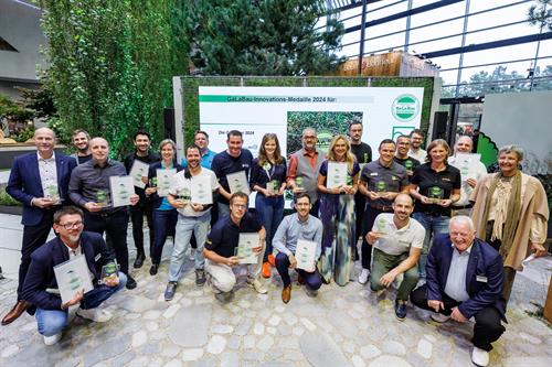Zentraler Award auf der Messe GaLaBau 2026/ Jetzt bewerben für die GaLaBau-Innovations-Medaille 2026!