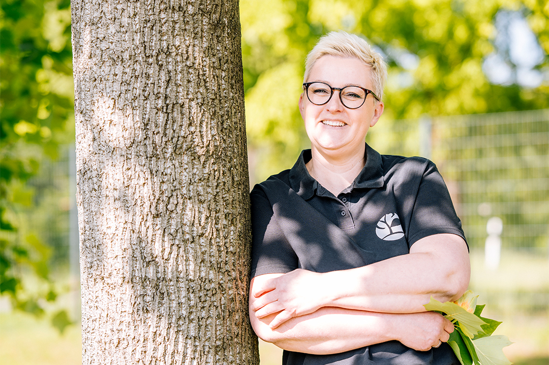 Kein Platz für Klischees: Maike Sylvester als starkes Beispiel für Frauen im GaLaBau