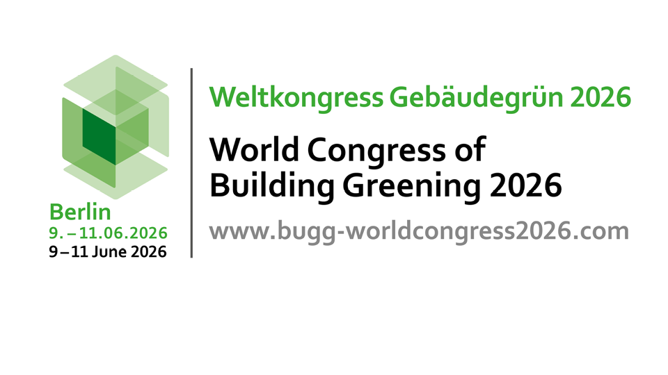 Weltkongress Gebäudegrün